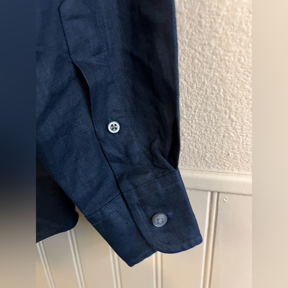 Lauren Ralph Lauren 100% Linen Button Down - Picture 3 of 5